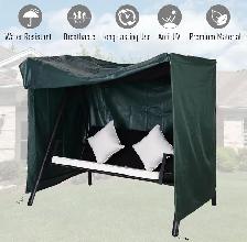 Outsunny Patio Swing Cover – Heavy-Duty Waterproof Protection - Photo 4