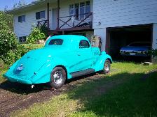 1935 Ford 3 Window Coupe, All Steel