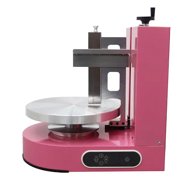 4-12''Pink Cake Cream Spreading Coating Smearing Machine 239701 - Photo 4