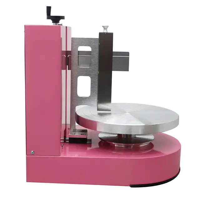 4-12''Pink Cake Cream Spreading Coating Smearing Machine 239701 - Photo 5