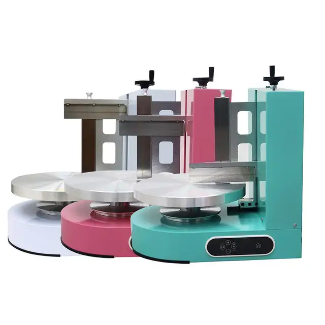 4-12''Pink Cake Cream Spreading Coating Smearing Machine 239701 - Photo 9
