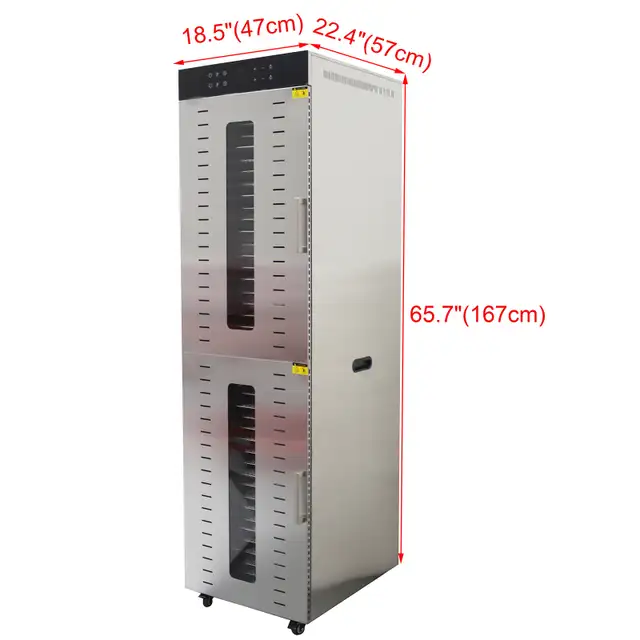 Food Dehydrator 40 Layers Vertical Dried Fruit Machine239860 - Photo 8
