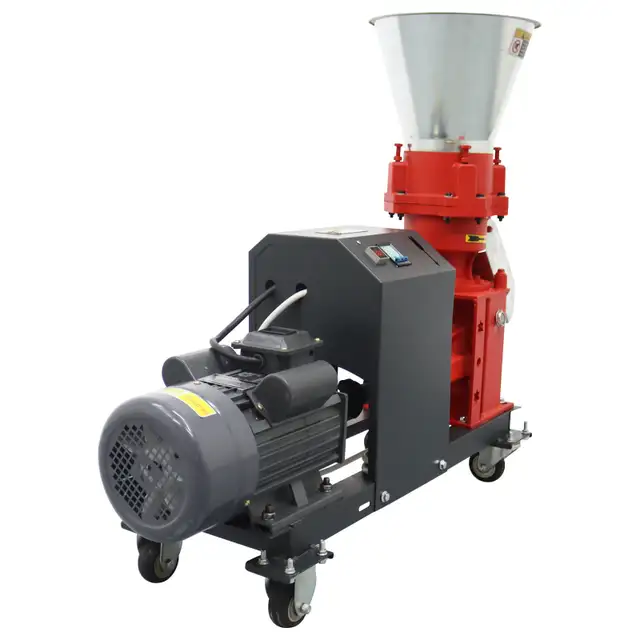 4mm Feed Pellet Mill Machine 4 Head Rollers Round Inlet 239950 - Photo 4