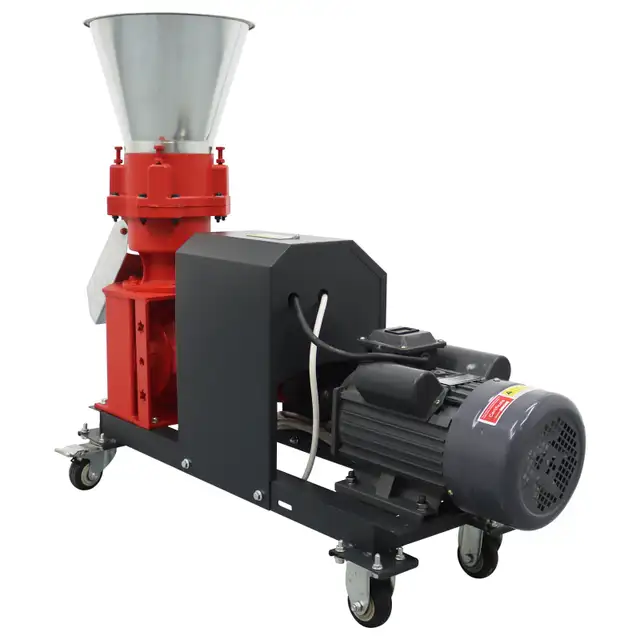 4mm Feed Pellet Mill Machine 4 Head Rollers Round Inlet 239950 - Photo 5