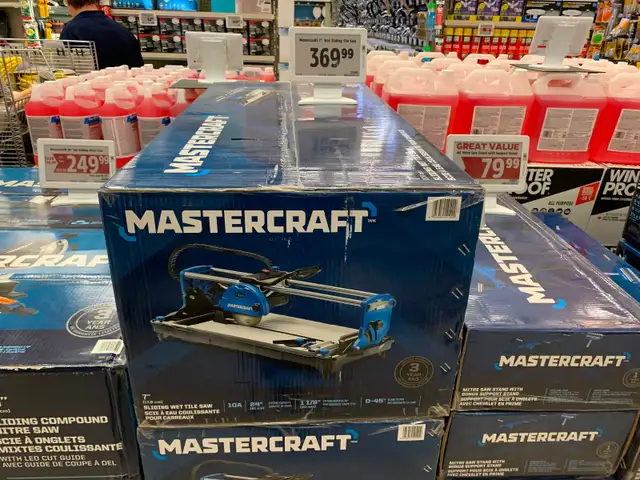 Mastercraft 7" Sliding Wet Saw - Photo 4