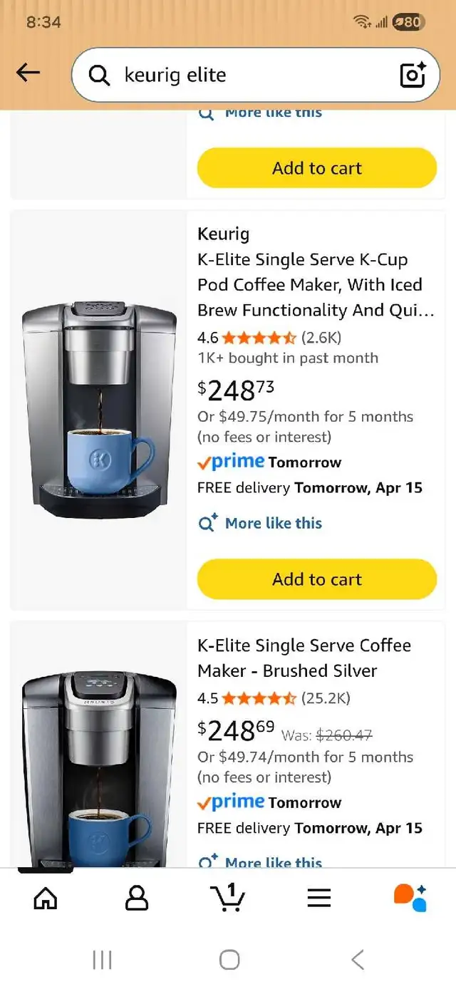 KEURIG ELITE BREWS 5 SIZES/STRONGER OPTION/ICED OPTION - Photo 2