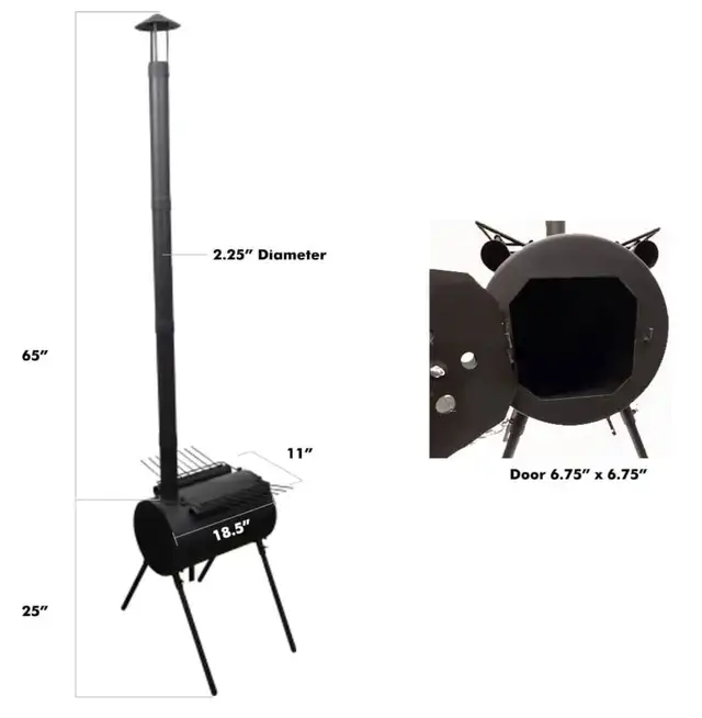 Wood-Burning Camp Stove. - Photo 6