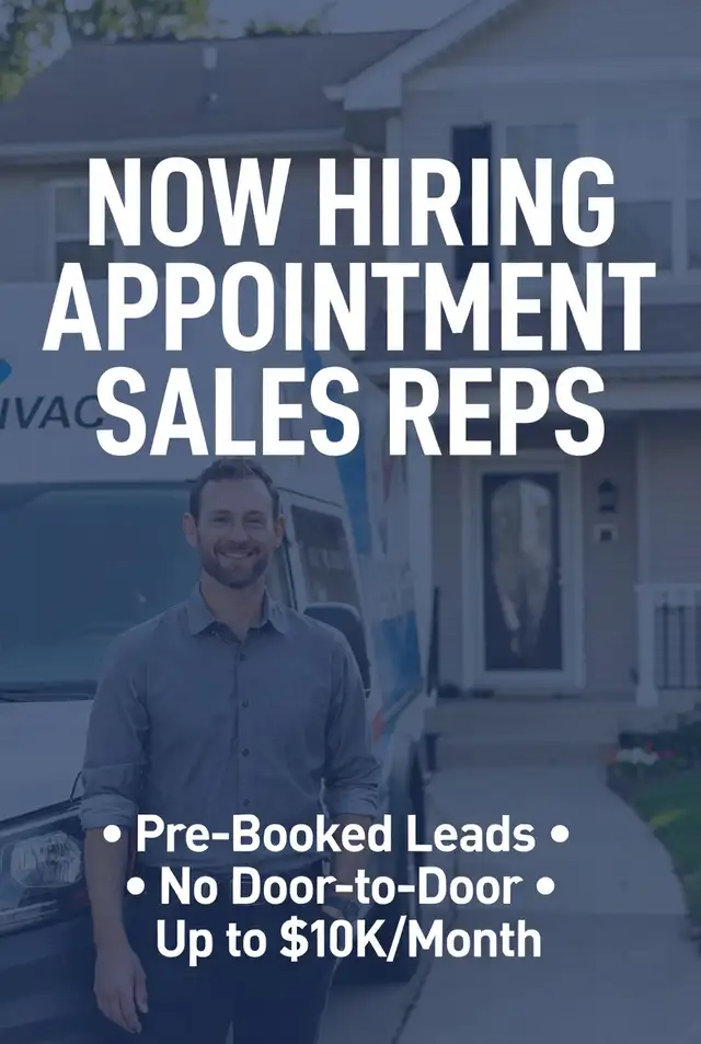 Easily make $10k/ month - Hiring Appointment Sales Reps