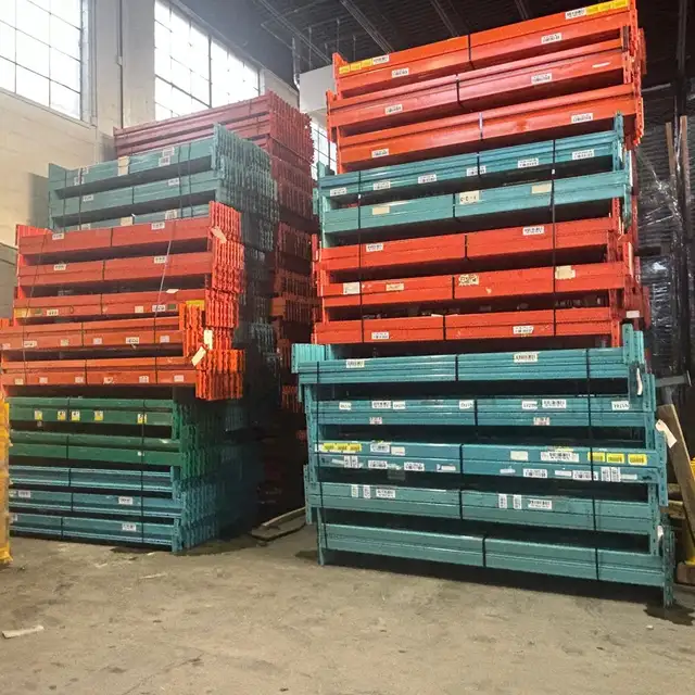 USED 14 ft High Redirack Uprights Frames Pallet Racking - Photo 6