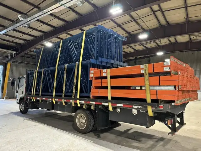 12' x 42' ,16' x 42' TEARDROP end frames Uprights pallet racking