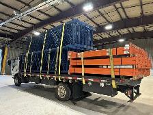 12' x 42' ,16' x 42' TEARDROP end frames Uprights pallet racking