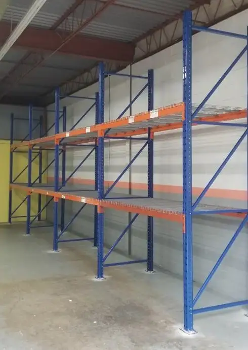 12' x 42' ,16' x 42' redirack end frames Uprights pallet racking - Photo 2