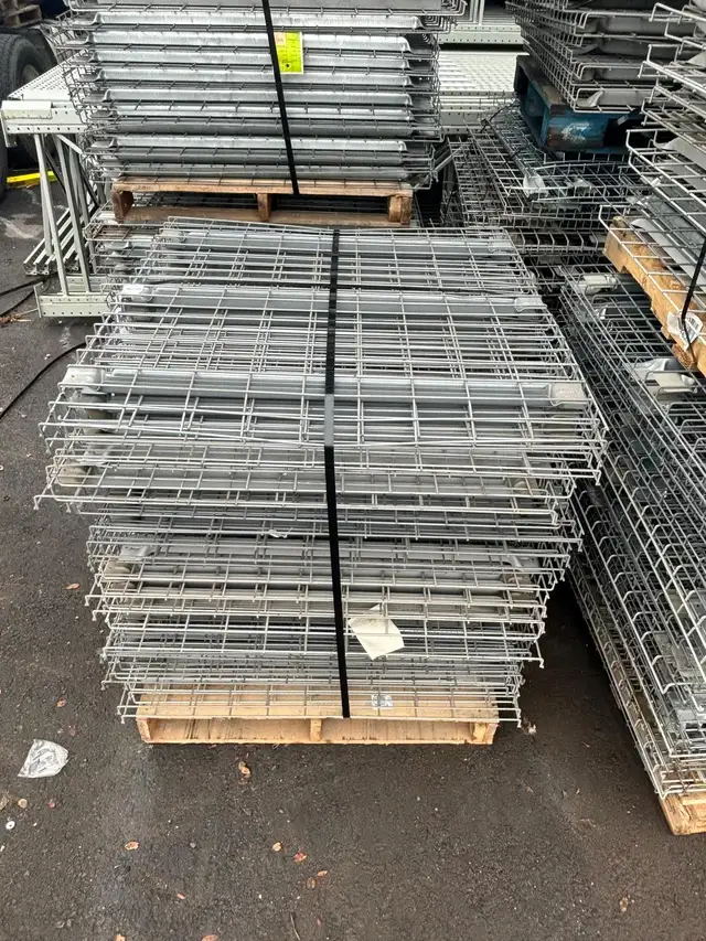 USED Wire Mesh Decking Deck 36' and 42' Deep for Pallet Racking - Photo 3
