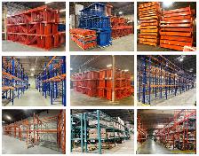 Large Scale Warehouse Pallet Racking Projects SUPPLY AND INSTALL