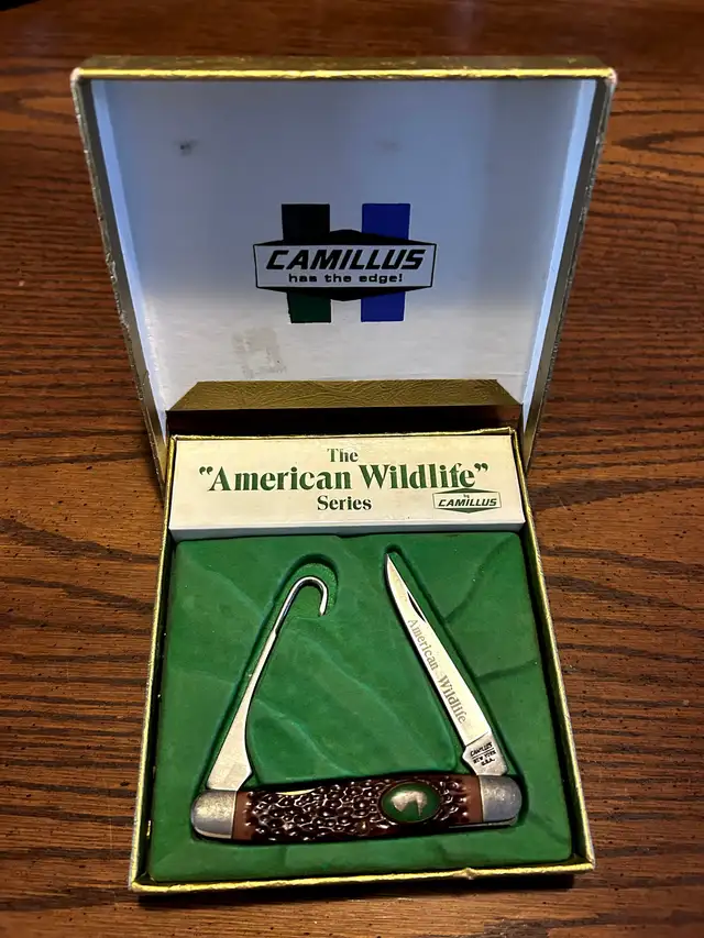 Vintage Camillus 17A Malard Hunting Knife