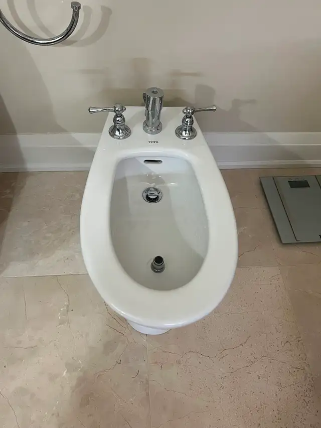 Toto Bidet along with faucet