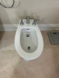 Toto Bidet along with faucet