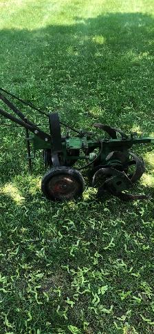 antique 1940s Rototiller