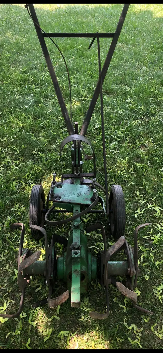 antique 1940s Rototiller - Photo 3