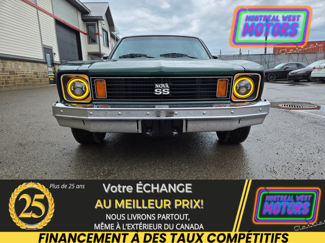 1975 Chevrolet Nova SS / 350ci / 4 SPEED MANUAL ! Manual 4 Speed - Photo 2