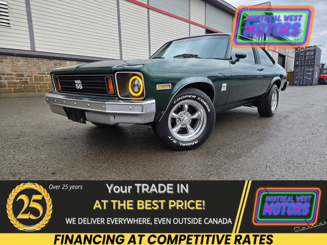 1975 Chevrolet Nova SS / 350ci / 4 SPEED MANUAL ! Manual 4 Speed - Photo 3