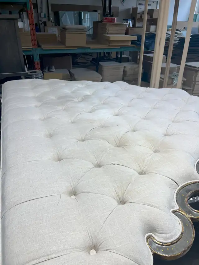 King size designer bed