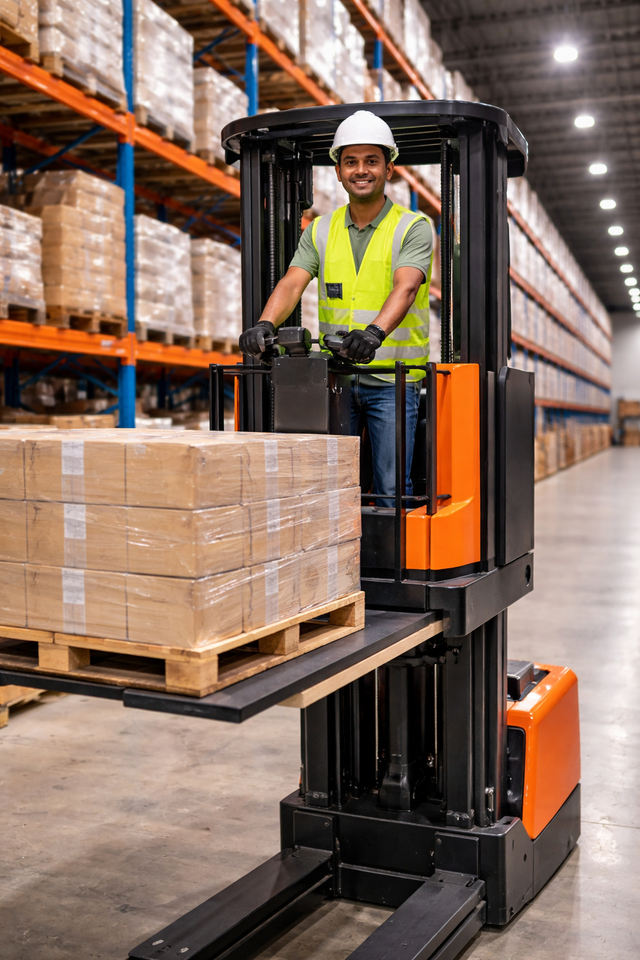 ORDER PICKER FORKLIFT OPERATOR
