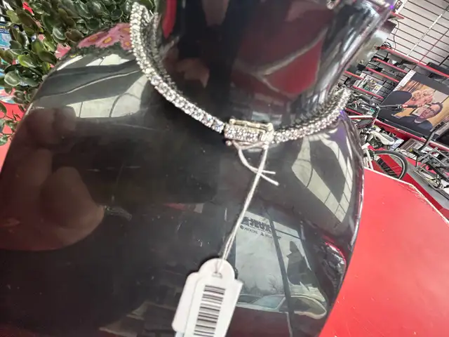 chaîne argent tennis - Photo 3