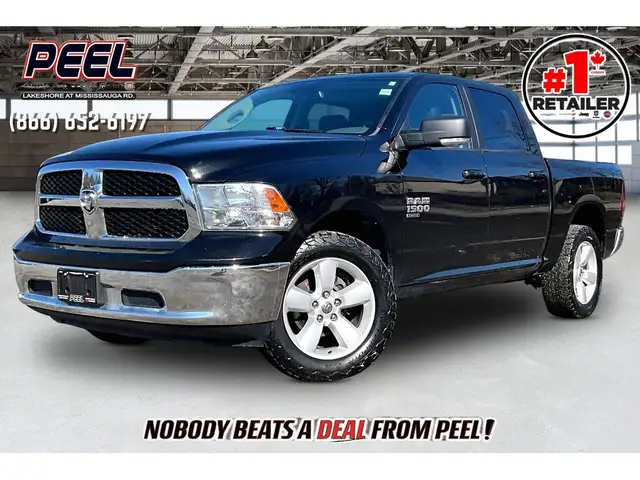 2019 Ram 1500 Classic SLT Crew | Heated Leather | Sunroof | NAV