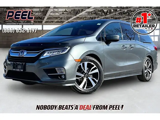 2018 Honda Odyssey Touring | 8Passenger | SafetyTech | Sunroof |