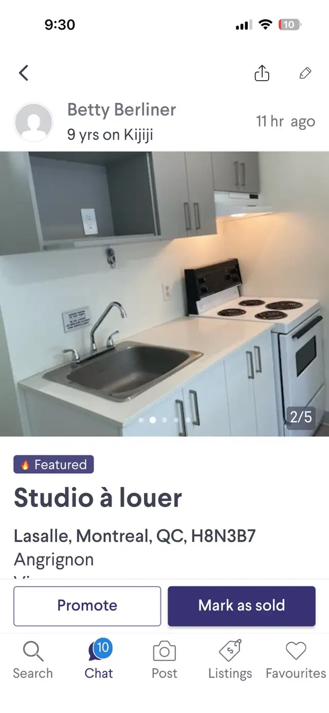 studio formidable à louer avec tout inclus - Photo 2