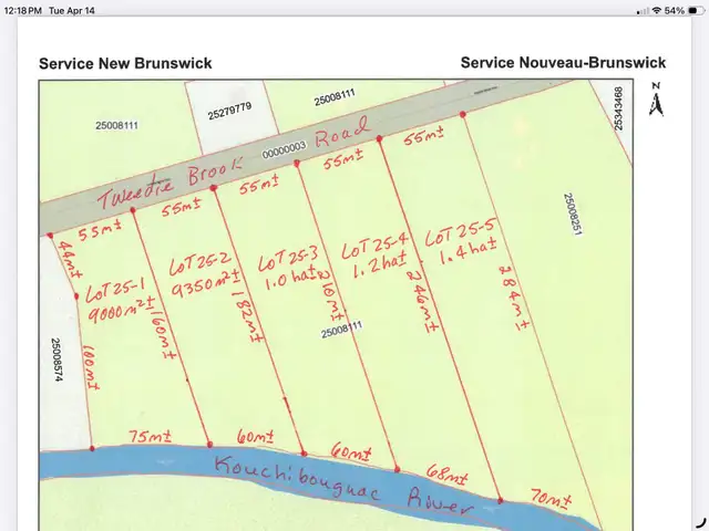 3 Waterfront lots for sale in Kouchibouguac on the River - Photo 2