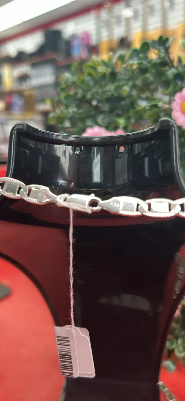 chaîne argent maille marin - Photo 3