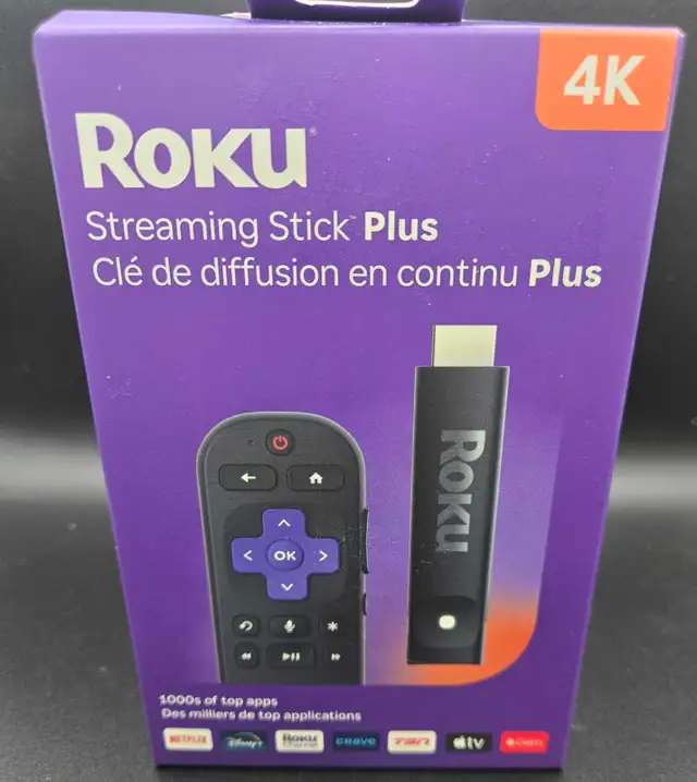 ROKU  STREAMING STICK PLUS NEW