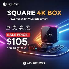 • IPTV Android TV Box – 4K Streaming Device | 416-907-2929