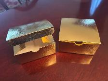 Gold Favour Boxes
