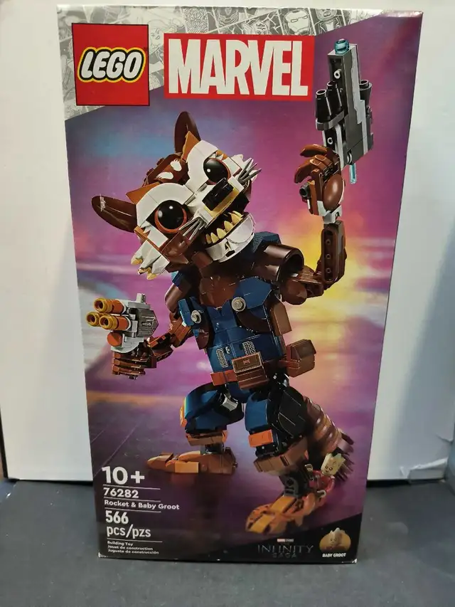 LEGO MARVEL ROCKET AND BABY GROOT 76282