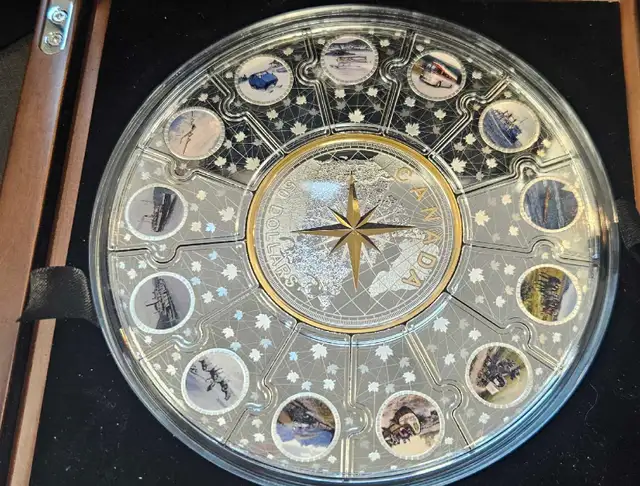 RCM 2022 Fine Silver 16oz Puzzle Coin Set - Photo 4