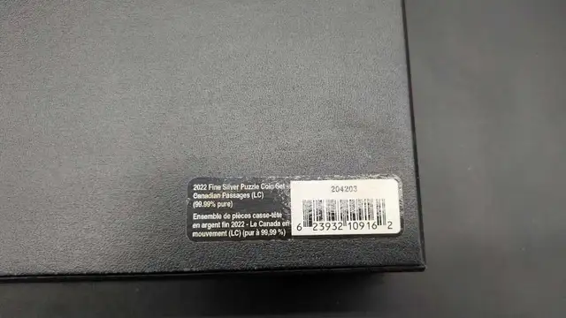 RCM 2022 Fine Silver 16oz Puzzle Coin Set - Photo 7