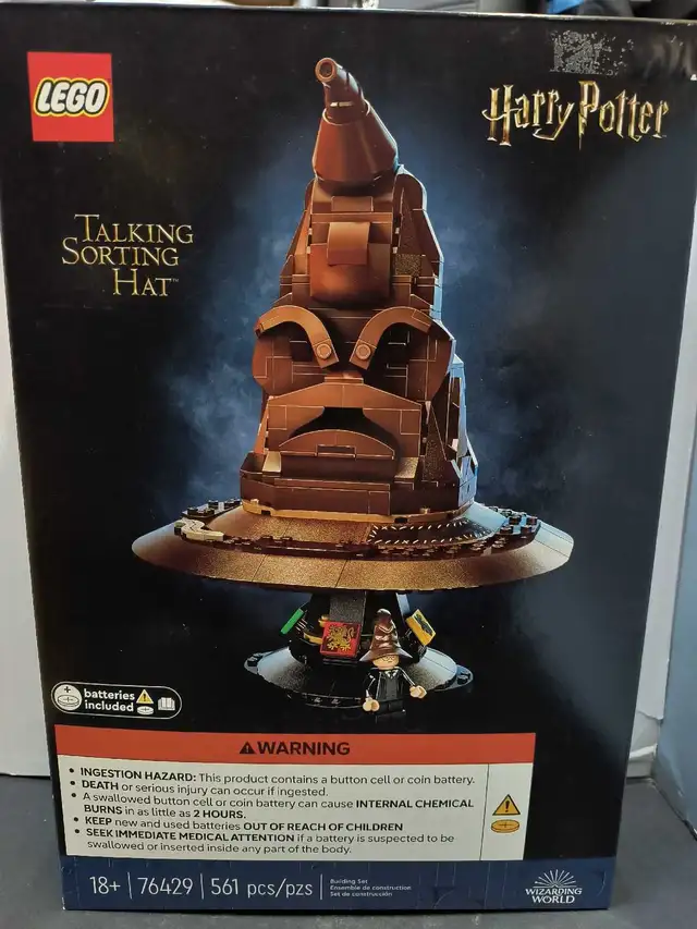 LEGO HARRY POTTER TALKING SORTING HAT 76429