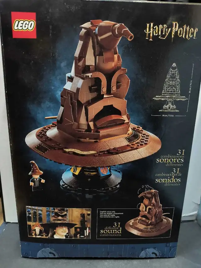 LEGO HARRY POTTER TALKING SORTING HAT 76429 - Photo 2
