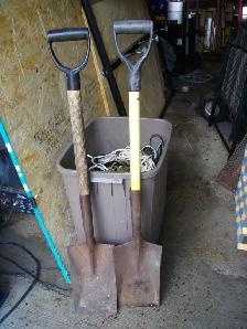 TWO SHOVELS  $7 EACH