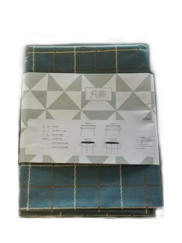 Brand New PVC Fabric Tablecloth - Photo 7
