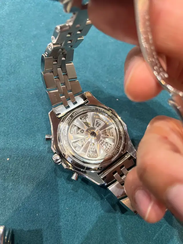 Breitling Bentley Barnato Silver Storm Dial Chrono 49mm - Photo 2