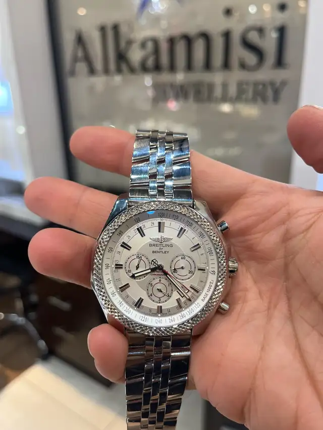 Breitling Bentley Barnato Silver Storm Dial Chrono 49mm - Photo 3