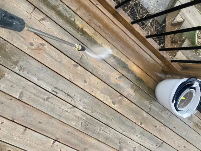 deck cleaning and repair - Photo 2