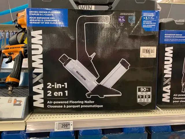 Mastercraft Flooring Stapler/Nailer - Photo 5