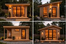 Modern Backyard Saunas