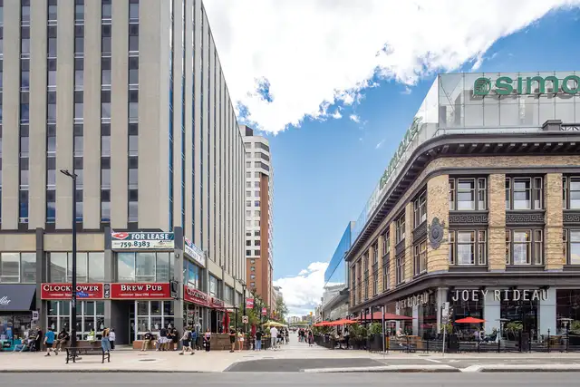 Prime Downtown Retail Space Next to Rideau Centre | 542–1,722 sf