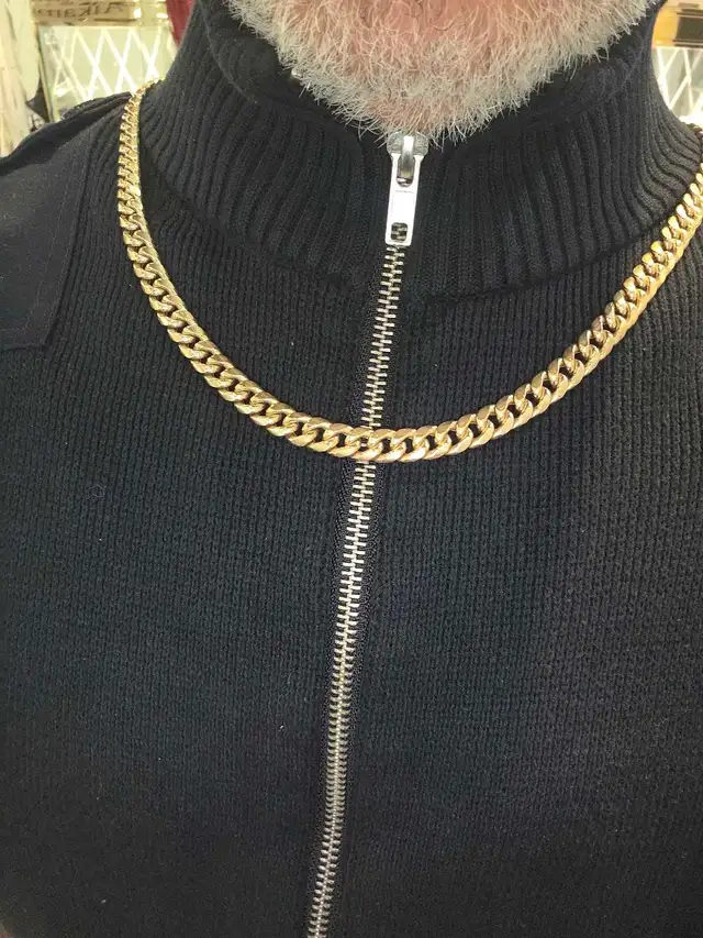 miami cuban 10k gold 50.6g